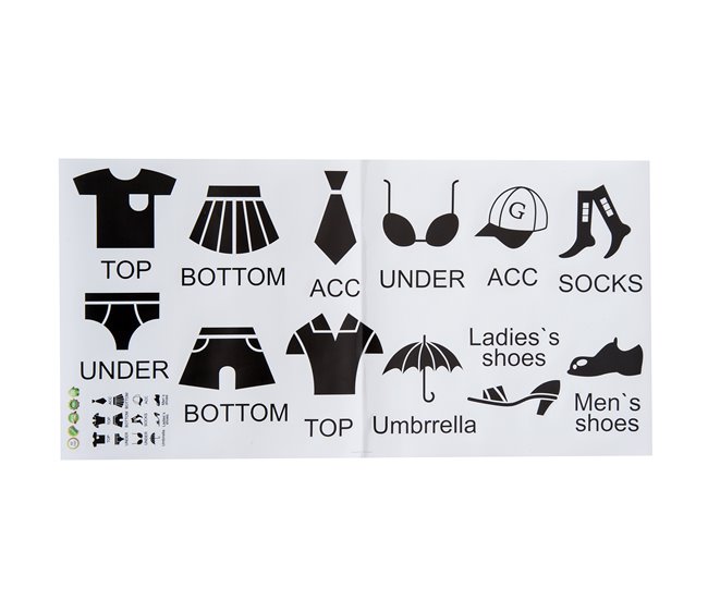 Armario Modular Plástico PP HOMCOM, hogar - muebles de recibidor 75 Blanco