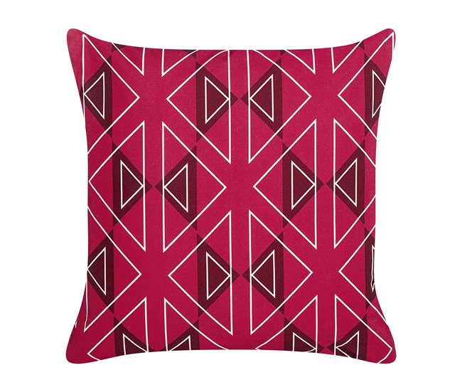 Beliani Cojín de jardín MEZZANO Fucsia