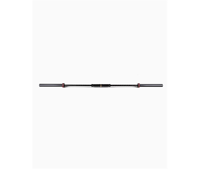 Barra Olímpica Ergonómica 20kg - Squeeze Bar - BOOMFIT Negro