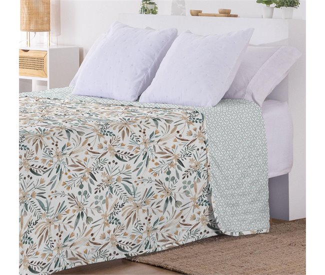 Colcha Bouti Reversible Doble Cara Zaya Multicolor