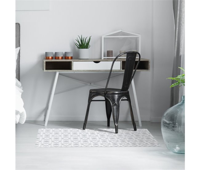 Alfombra vinilica, PVC antideslizante para interior y exterior Beige