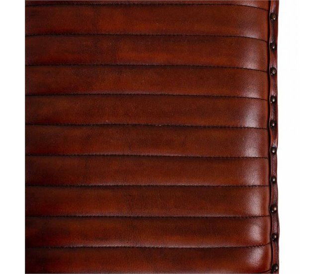 Banco de piel Marron