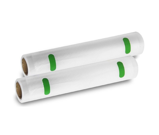 Envasadora al vacio Rollos de 20 x 600 para envasadoras al vacio Cecotec Blanco