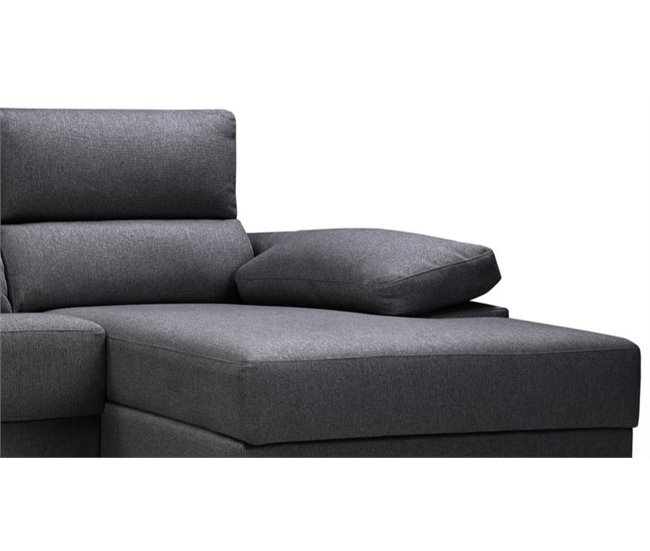 Chaise longue NOEMI Antracita