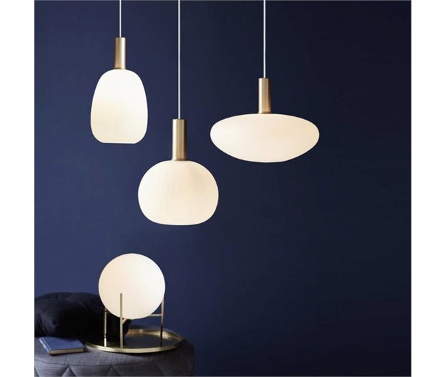 Lámpara de techo Alton 23 Cristal Nórdico Blanco