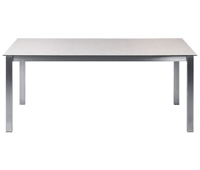 Beliani Conjunto de comedor COSOLETO Blanco