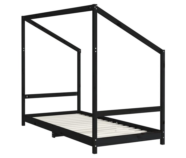 Estructura De Cama Para Niños 206x95 Blanco