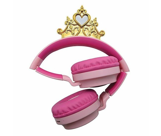Auriculares Bluetooth HPBT015DP Disney Princess Rosa