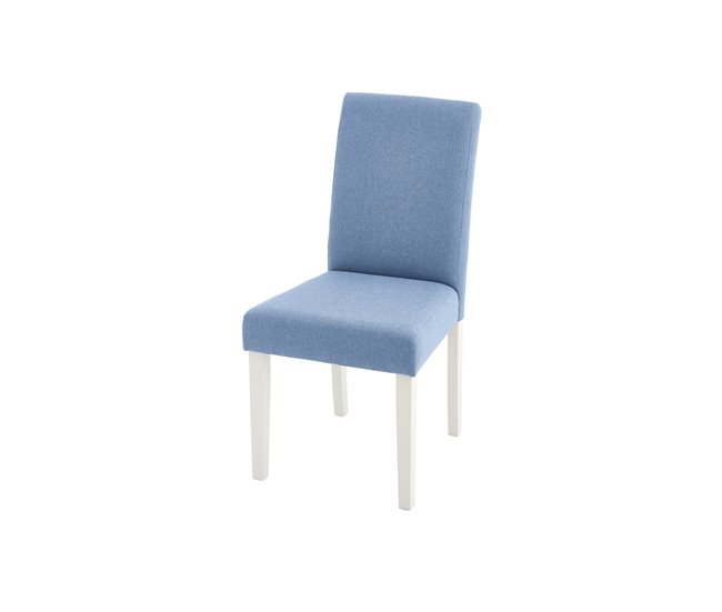 Pack de 2 sillas de comedor SOFIA  Azul Claro