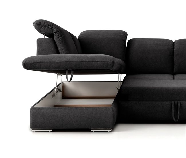 Rinconera con cama ISONA  Antracita