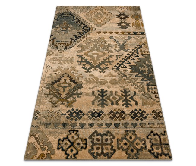 Alfombra de lana POLONIA Bali oriental Étnico 235x350 Verde