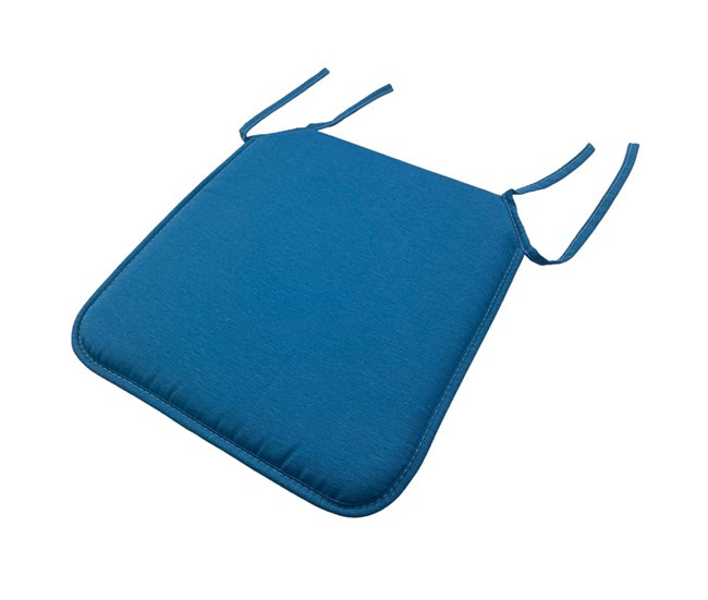 Acomoda Textil – Cojines para Silla de Espuma. (6 Unidades) 40x40 Azul
