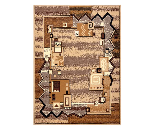 Alfombra BCF Morad SZLACZEK sendero clásico 80x150 Marron