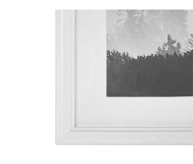 Beliani Marco de la foto ZINARE Blanco