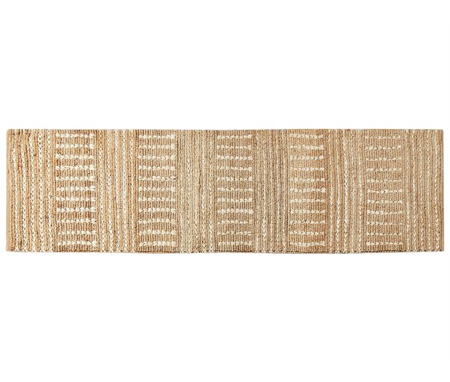 Beliani Alfombra de pelo corto KAMBERLI Beige