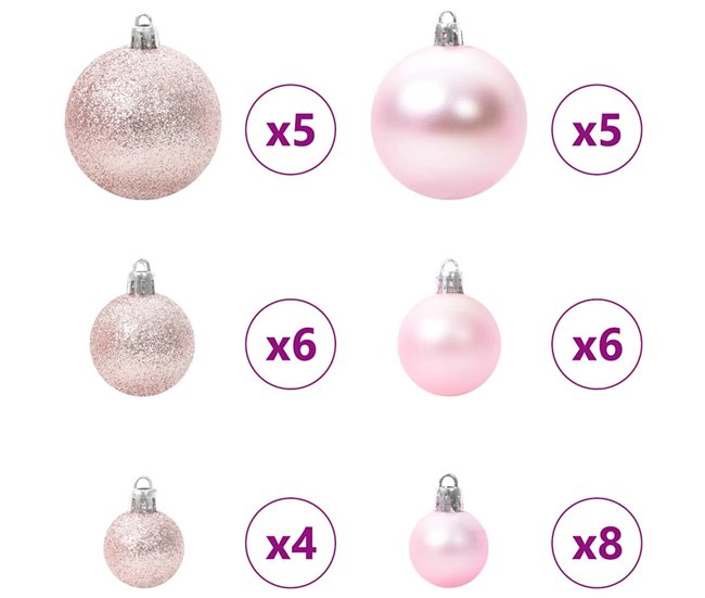 Árbol Navidad - Árbol navideño Plateado