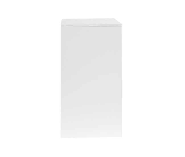 Escritorio LUPYN con 1 hueco blanco Blanco