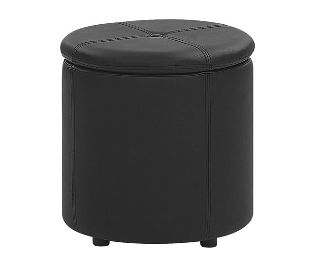 Puf Moderno MARYLAND Beliani Negro