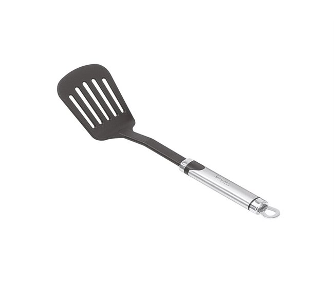 Rasera ranurada GIZMO acero inoxidable y nylon Negro