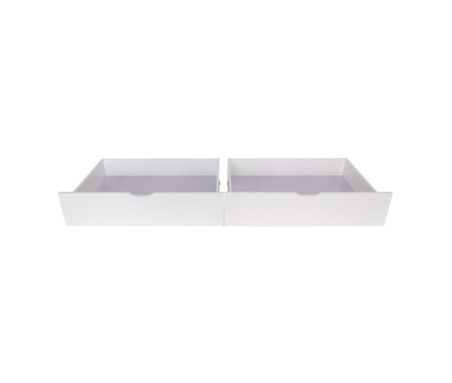 Cajones Set de 2 Blanco
