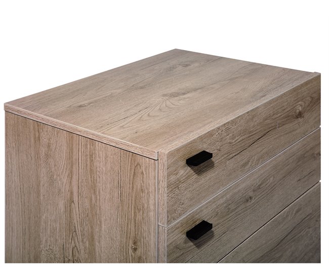 Beliani Cómoda ACRA 52 Gris Claro
