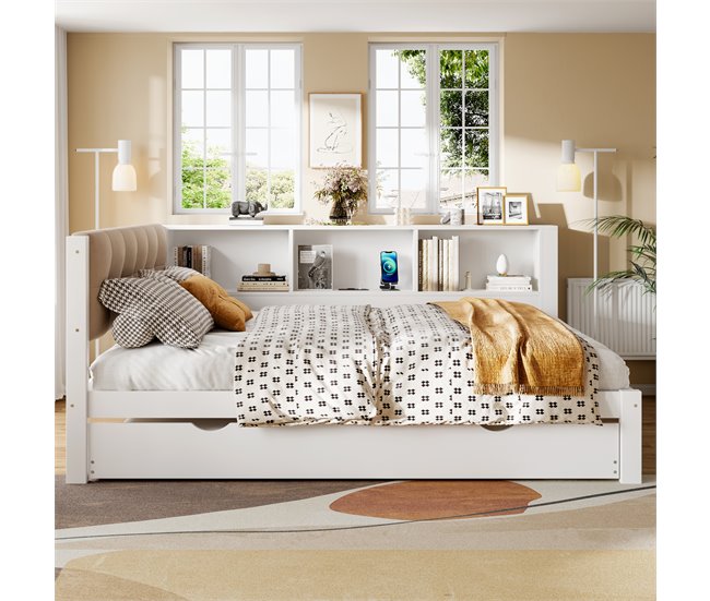 Camas nido 165x205 Blanco