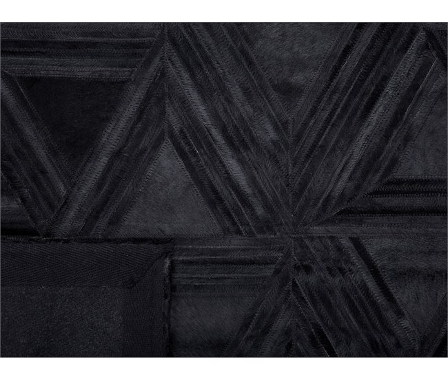 Beliani Alfombra de pelo corto KASAR 140x200 Negro