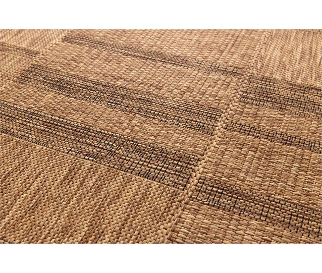 Alfombra de interior/exterior efecto yute GUINEA - ATTICGO 160x230 Natural