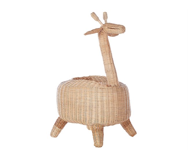 Beliani Cesta HAINAN Marron