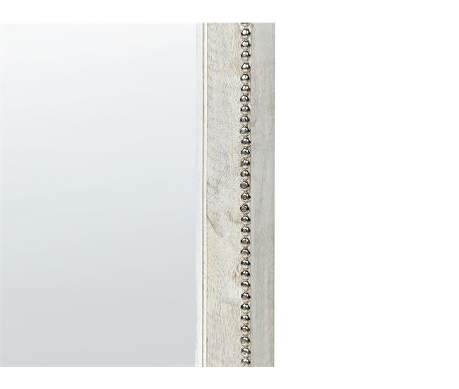 Beliani Espejo SARRY Blanco/ Beige