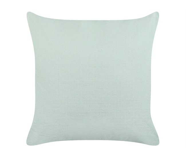 Beliani Cojín decorativo BACOPA Verde