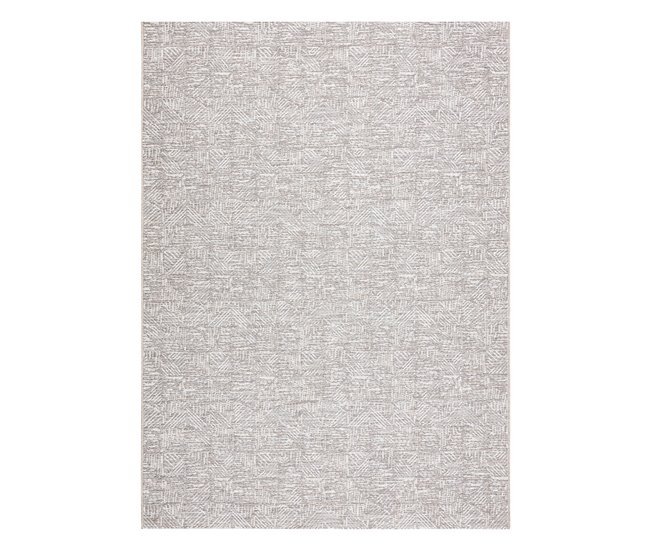 Alfombra COLOR 47373560 SISAL laberinto 160x230 Gris