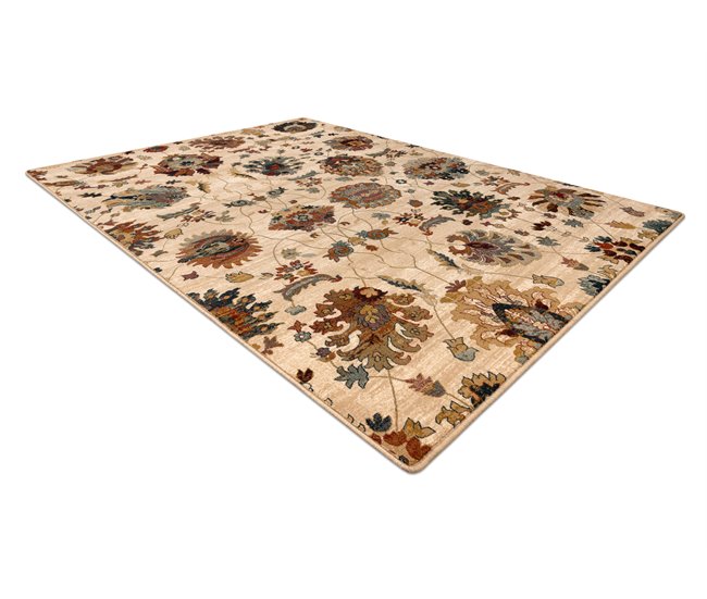 Alfombra de lana SUPERIOR LATICA 100x250 Crema