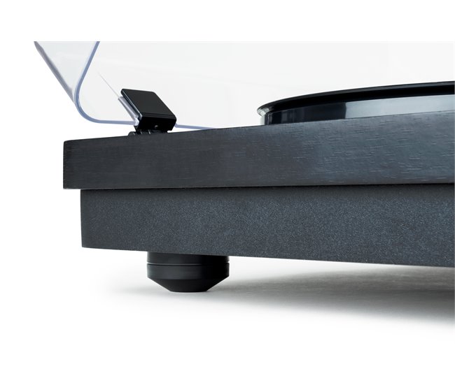 Tocadiscos Bluetooth con altavoces integrados Negro