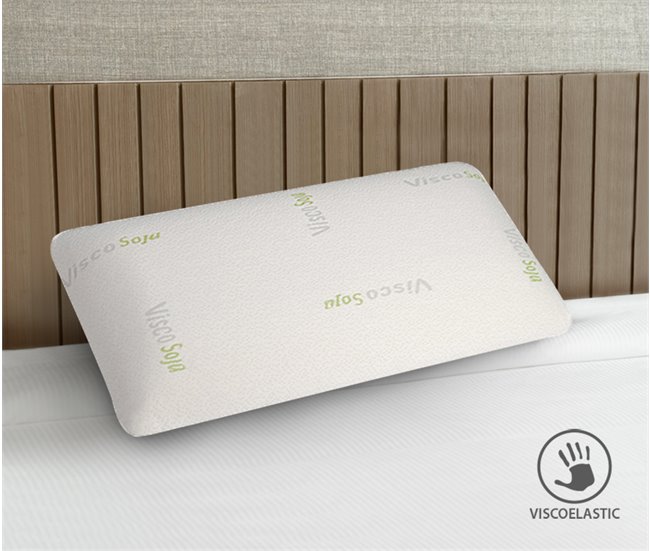 Almohada Visco Soja de SonnoMattress Blanco