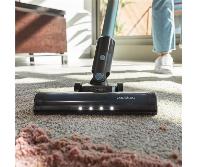 Aspirador Vertical Conga Rockstar 1500 Ray Eternal Cecotec Negro