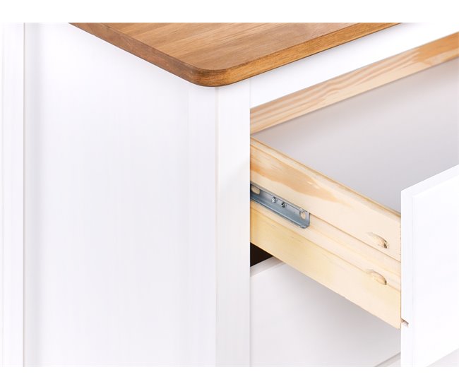 Beliani Cómoda SHILLINGTON 79 Blanco