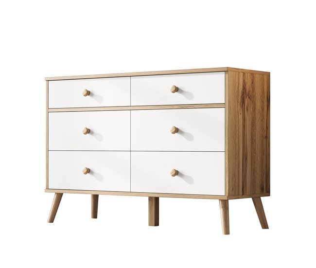 Aparadores Natural/ Blanco