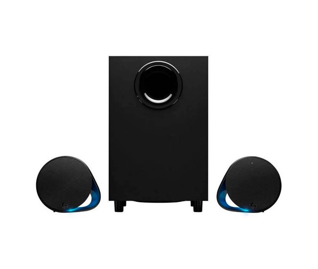 Altavoces gaming Logitech G560 120W con luz RGB LightSync Negro