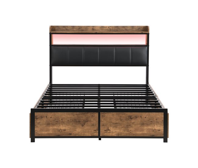 Camas de matrimonio Negro