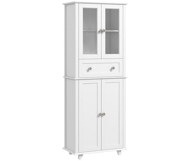 Alacena de Cocina MDF HOMCOM, hogar - cocina Blanco