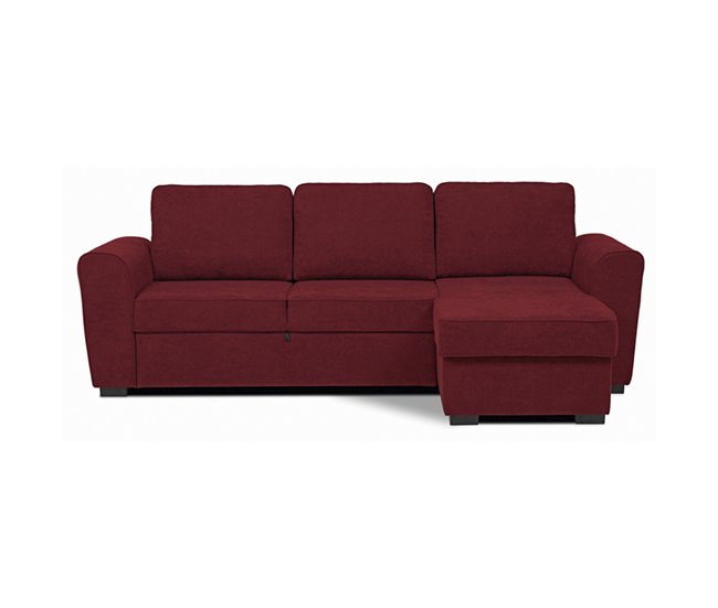Chaise longue con cama ASTON Rojo