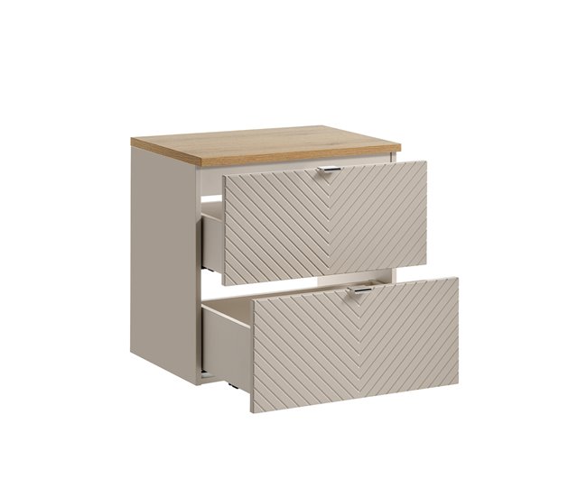 Mueble bajo lavabo encimera Manoa 60 Beige