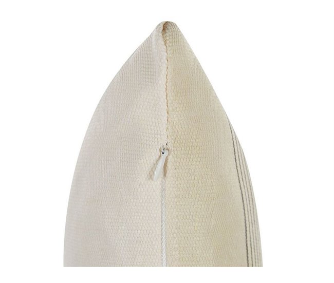Beliani Cojín decorativo NASTURTIUM Beige