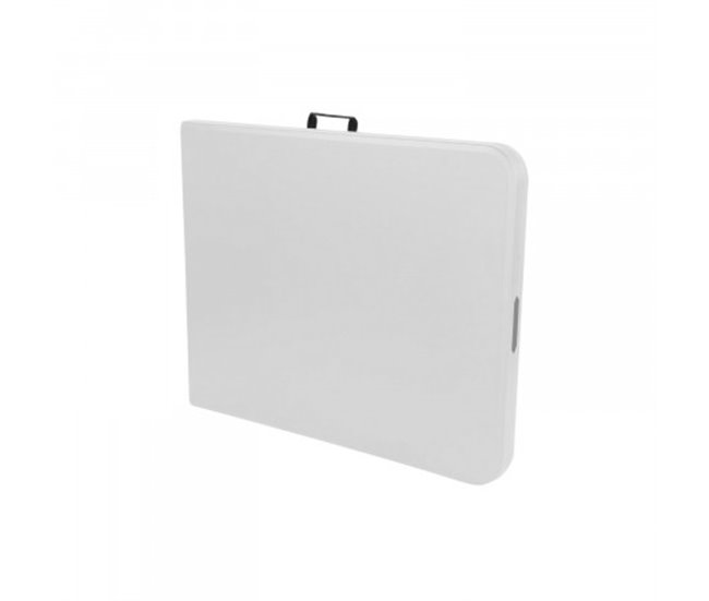 Pack 2 Mesas Plegables Rectangular Catering 7house 240x74 Blanco