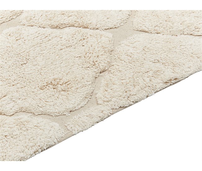 Beliani De pelo corto SILCHAR 140x200 Beige