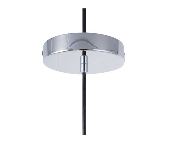 Beliani Lámpara colgante BARROW S Blanco