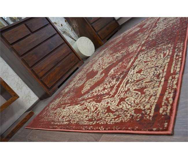 Alfombra DROP JASMINE 456 133x190 Rojo