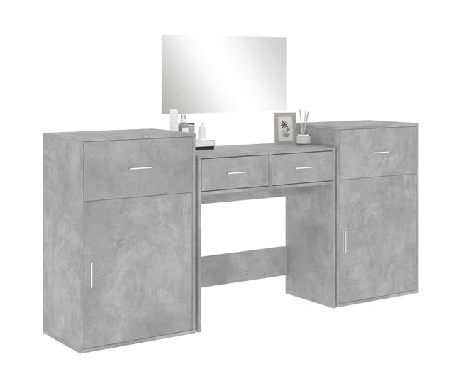 Juego de Tocador DREAM SPACE 80 Gris