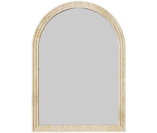 Espejo de Pared Poliestireno, Vidrio Templado HOMCOM Crudo